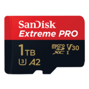 闪迪（SanDisk）A2 1TB TF（MicroSD）存储卡 V30 U3 4K至尊超极速移动版内存卡 读速200MB/s 写速140MB/s