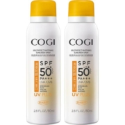 高姿多效美白防晒喷雾80ml*2瓶学生军训spf50防紫外线面部防晒霜