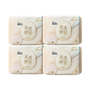 高洁丝（Kotex）奢透蝉翼极薄棉柔卫生巾240mm 9片*4包