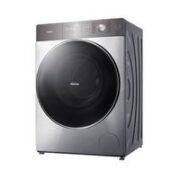 Panasonic 松下 超薄系列 XQG100-S135 滚筒洗衣机 10kg 拉丝银