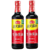 京东百亿补贴:海天 生抽酱油500ml*2瓶
