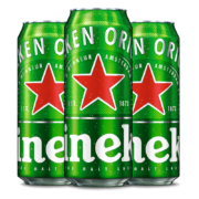 天猫U先: Heineken/喜力啤酒 经典罐装 500ml*3罐