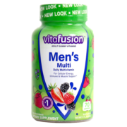 [23年9月30日]vitafusion男士复合维生素b族生物素泛酸成人男性运动健身软糖70粒*单瓶