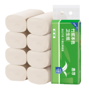 有券的上：惠寻 4层加厚无芯卷纸 8卷*50g