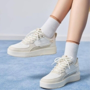 618预售：安踏  奶盖鞋  厚底板鞋女鞋