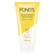 旁氏（POND'S）洗面奶 米粹润泽洁面乳150g 氨基酸保湿温和清洁去角质