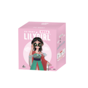 Lily Girl莉莉女孩卫生巾夜用330超长防侧漏学生姨妈巾6片装 加长夜用330mm*6三盒