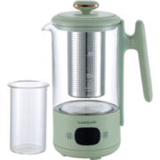 乐扣乐扣（LOCK&LOCK）养生壶 煮茶器 煮茶壶家用电水壶迷你烧水壶办公室便携智能养生杯炖盅炖燕窝EJK412GRN