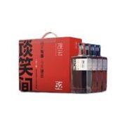 GuanYun 观云 谈笑间 52%vol 浓香型白酒 500ml*4瓶 整箱装