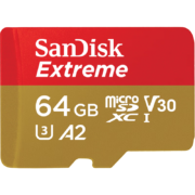 31日20点：闪迪 SanDisk 64GB TF MicroSD 存储卡 U3 C10 A2 V30 4K 至尊极速移动版