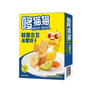 哆猫猫 儿童零食鲜果多多水果饼干宝宝零食薄脆小饼干休闲零食小吃80g