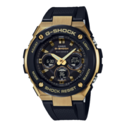 卡西欧（CASIO）手表 G-STEEL钢铁之心电波太阳能防水休闲男表 GST-W300G-1A9