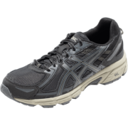 ASICS亚瑟士男鞋 GEL-VENTURE 6越野跑鞋缓冲跑步鞋透气运动鞋 黑色/深灰色 46