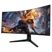 PLUS会员：蚂蚁电竞 ANT34TUC 34英寸VA曲面显示器（3440*1440、144Hz、1ms、100%sRGB、1000R）