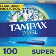 Tampax Pearl 卫生棉条 带塑料导管 100支 凑单到手￥131.27