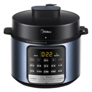 美的（Midea） 电压力锅4升高压锅家用多功能全自动智能预约 4-8人 开盖收汁 【4L行业TOP1】4011