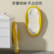 babyalan婴儿洗澡躺托宝宝可坐躺可挂浴盆坐托婴儿浴架浴网洗澡架