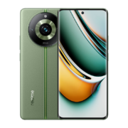 PLUS会员、需抢券：realme真我11 Pro+ 2亿单镜变焦相机 2160Hz旗舰曲面屏 100W+5000mAh长续航 12GB+1TB 绿野之城 5G手机