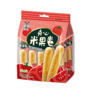 旺旺夹心米果卷番茄味180g食品膨化非油炸休闲零食效期最早2月