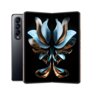 三星 SAMSUNG 心系天下 三星 W23 非凡陶瓷 尊奢铰链 瑰丽边框 5G手机 熠金黑 16+512G 官方标配