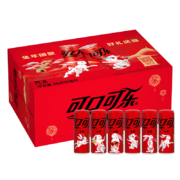 再降价：Coca-Cola可口可乐 无糖可乐 330ml*24罐*2件