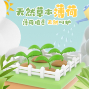 微清柔薄荷湿厕纸家庭实惠装擦屁屁男女士私护专用擦拭湿巾可降解