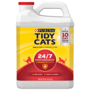 泰迪 TIDY CATS 抑氨除臭抑菌四合一结团猫砂 美国进口膨润土猫砂 【结团除臭】即效除臭20磅9.07kg