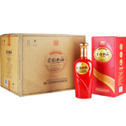 京东百亿补贴：双沟 柔和 红精品 52%vol 浓香型白酒 450ml*6瓶 整箱装