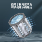 小天鹅洗衣机全自动家用波轮小型迷你8公斤KG洗脱一体机TB80V23H