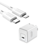 米量（MFPower）MFi认证苹果充电器iphone14快充套装PD20W充电头适用苹果14ProMax/13/12/11手机Type-C数据线iPad 白色MFi1.2米PD线+白色PD20W充电