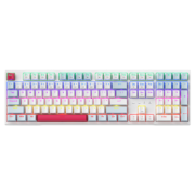 16日10点、新品发售：MACHENIKE 机械师 K500E 有线机械键盘 108键帽 红轴 混光 -海盐蓝
