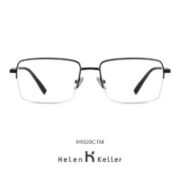 Helen Keller 1.61钻立方防蓝光膜镜片（2片）+店内488元眼镜框