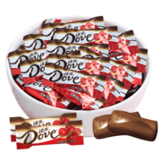 德芙（Dove）巧克力散装结婚喜糖丝滑牛奶巧克力糖果小吃休闲零食 新货 4.5g丝滑牛奶巧克力250克半斤