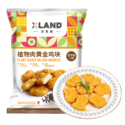 雪川食品Snow Valley 植物基黄金鸡块1kg 1袋 黑椒味*11件