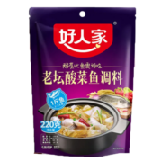 好人家 酸菜鱼调料220g*3袋 靓汤酸菜鱼火锅底料 四川麻辣水煮鱼调味料 陈坛酸菜鱼调料220g*3袋