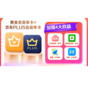 iQIYI 爱奇艺 黄金会员年卡+京东PLUS年卡+加赠4大权益