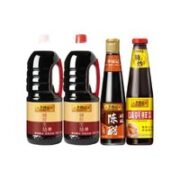 李锦记 酱油醋蚝油 锦珍生抽*2+醇酿陈醋+味蚝鲜 家庭常用调料组合装