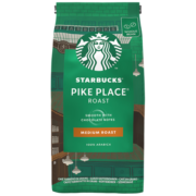 星巴克（Starbucks）中度烘焙咖啡豆派克市场黑咖啡200g可做20杯 乌拉圭进口咖啡豆