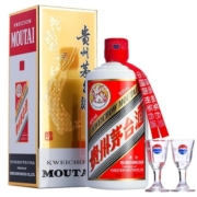 【自营】中国贵州飞天茅台53度500ml酱香型白酒21/22年茅台海外版