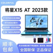 七彩虹将星X15-AT i7-13700HX RTX4060 2.5K 165hz独显满血游戏本