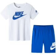 618预告、20点开始：NIKE 耐克 儿童纯棉舒适短袖套装 2件套