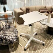 Pro iTable 谱乐 可折叠升降电脑桌 白色
