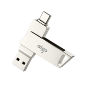 爱国者（aigo）512GB Type-C手机U盘 U350 高速两用 双接口U盘 USB3.2 OTG 安卓苹果笔记本电脑通用优盘