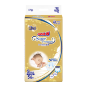 大王(GOO.N)光羽婴儿纸尿裤尿不湿 纸尿裤 S56片（4-8kg）