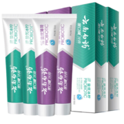 再降价、需PLUS会员全品券：YUNNANBAIYAO 云南白药 家庭装 4支牙膏（共420g）