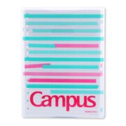 KOKUYO 国誉 Campus活页纸便携袋彩色贴纸 B5/30页 3色WCN-CLL1330