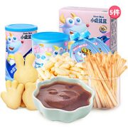 小鹿蓝蓝 婴幼儿饼干零食组合 468g