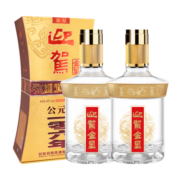 迎驾贡酒 畅饮升级 迎驾金星42度浓香型送礼国产白酒 520ml*2瓶