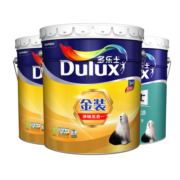 多乐士（Dulux）金装五合一净味内墙乳胶漆 环保抗菌防霉油漆涂料墙面漆 A8188 51L套装（18L面漆*2+15L底漆*1）