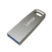 雷克沙（Lexar）64GB USB3.1 U盘 M45 银色 读速250MB/s 金属外壳 坚固安全